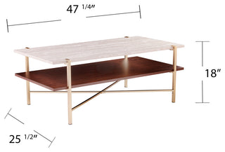 Altivo Rectangular Cocktail Table With Storage