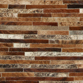 Cowhide Patchwork Rug, Miotaur, Jasper, 6' X 9'