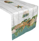 Laural Home Christmas By The Sea 13" X 90" Table Runner