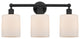 Innovations 616-3W-BK-G111 3 Light Bath Vanity Light, Matte Black