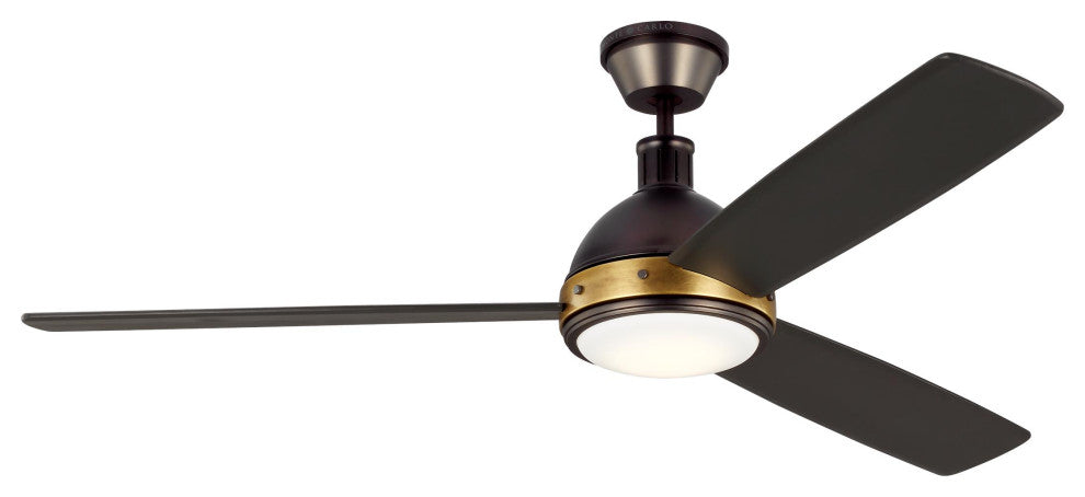 Hicks 60" LED Ceiling Fan Deep Bronze