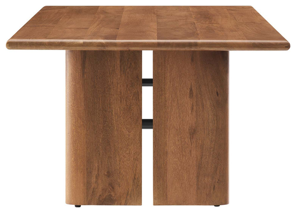 Amistad Wood Coffee Table - Walnut