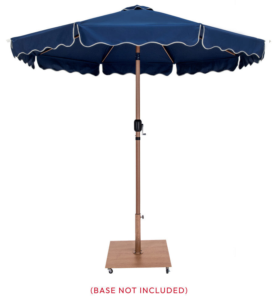Amalfi Patio Umbrella, Navy, No Base