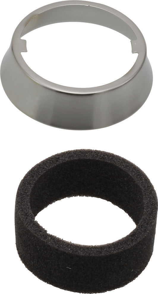 Escutcheon and Gasket, Brilliance Stainless
