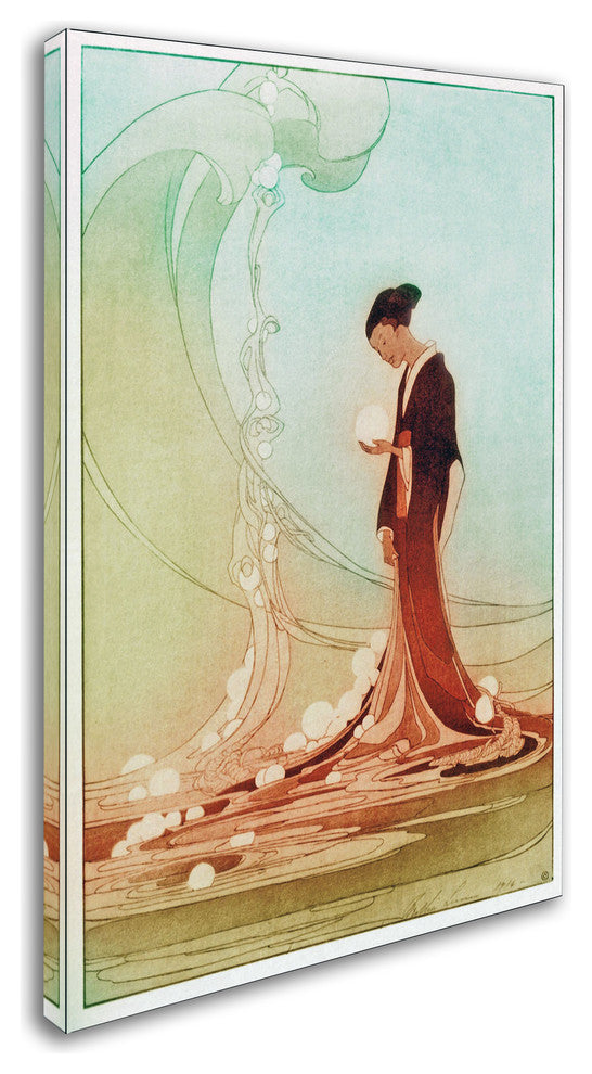 Vintage Lavoie 'Jewels Of The Deep' Canvas Art, 12x19