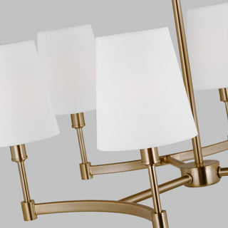 Generation Lighting 3001806 Chatfield 6 Light 26"W Outdoor - Satin Brass