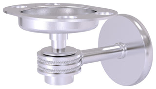 Satellite Orbit One Toothbrush Holder With Dotted Accents, Satin Chrome