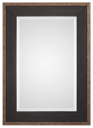 Uttermost - 09377 - Mirror - Staveley - Rustic Black