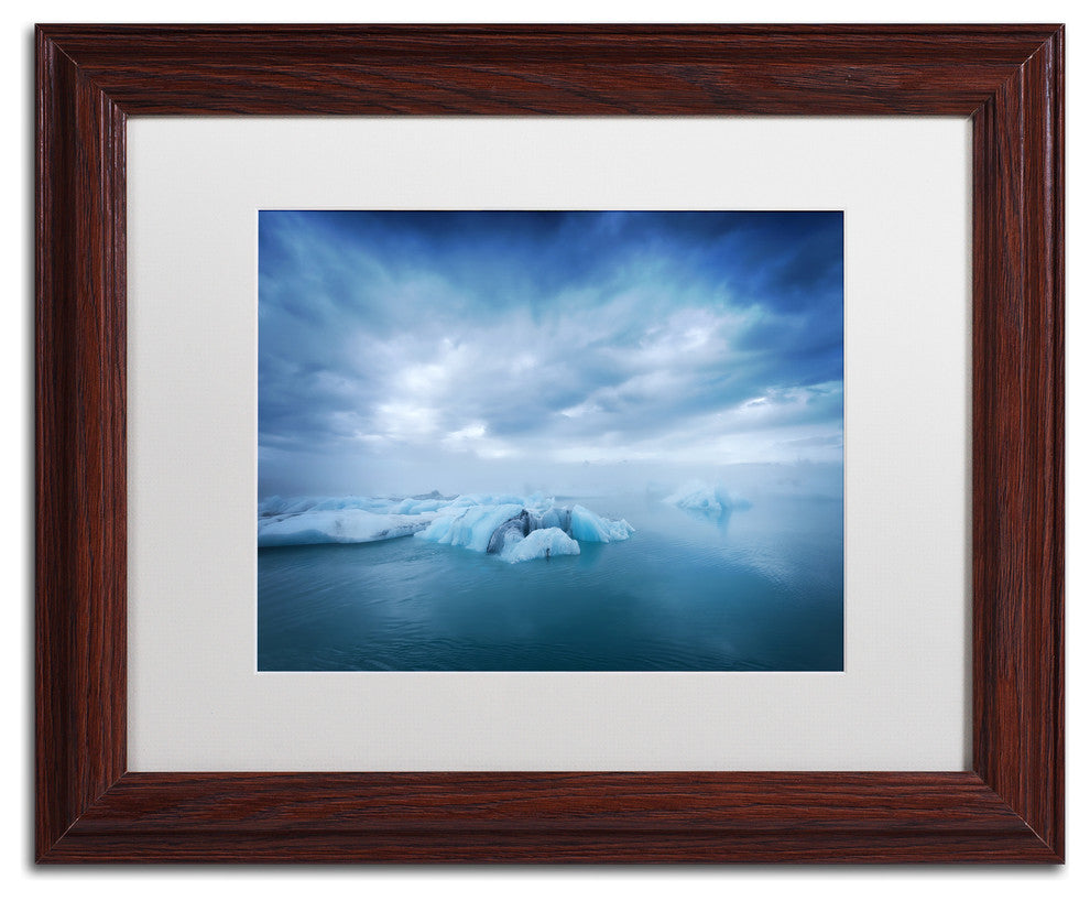 Philippe Sainte-Laudy 'Blue Dream' Matted Framed Art