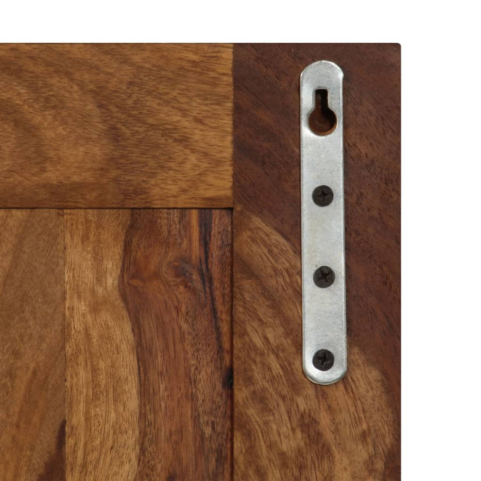 Vidaxl Coat Racks 2-Piece Solid Sheesham Wood