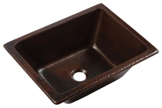 Hawking 17" Dual Flex Bathroom Sink in Copper