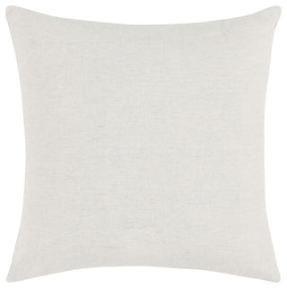 Seiano 22" Belgian Linen Fabric Blue Throw Pillow