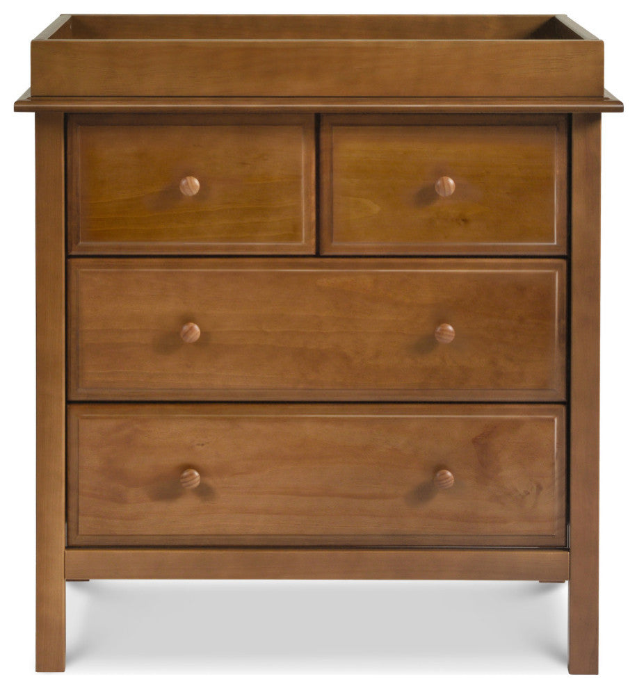 DaVinci Autumn 4 Drawer Changer Dresser in Chestnut