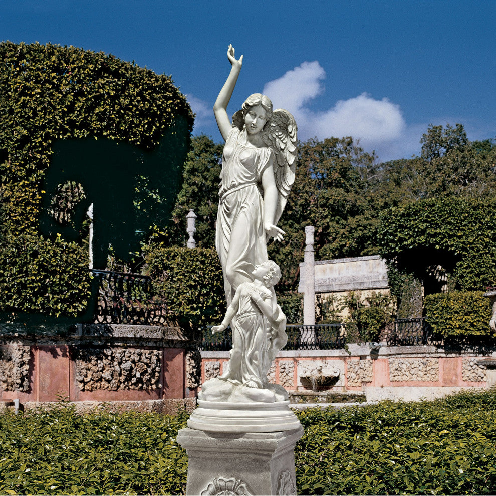 Queen of Angels Guardian Angel Statue