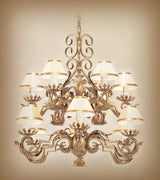 Salamanca Wrought Iron Chandelier