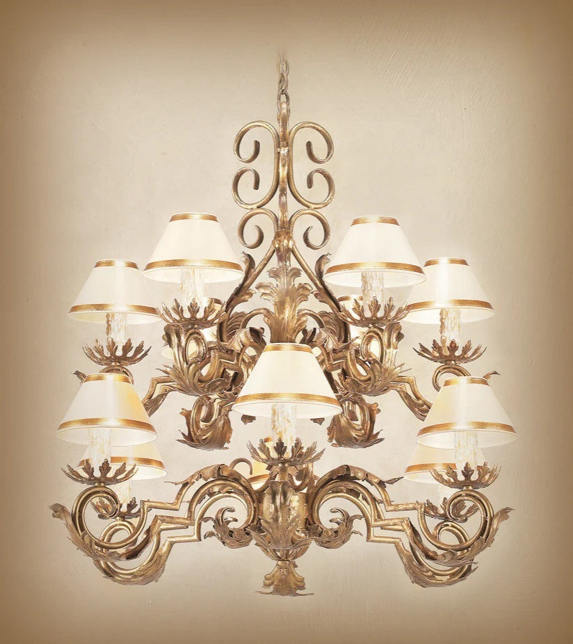 Salamanca Wrought Iron Chandelier