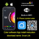 LED Mist Shower System With Hand Shower, Style F - Phone Control Light