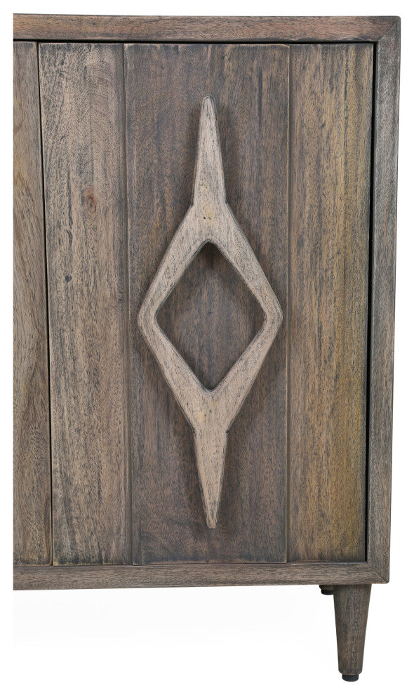 Rustic Curtis Cabinet - Natural