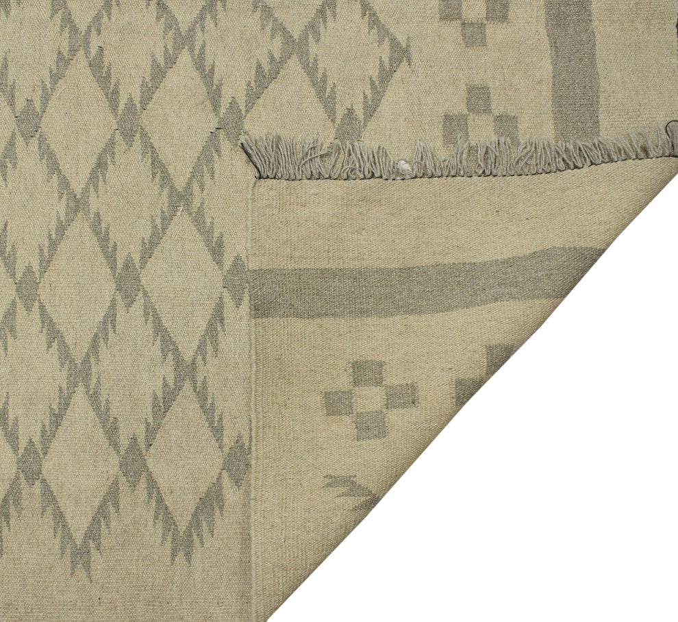 Winchester Kilim Cem Ivory Rug, 4'11x6'5