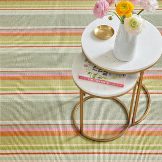 Dash & Albert Stone Soup Handwoven Cotton Rug, Multi, 8' x 10'