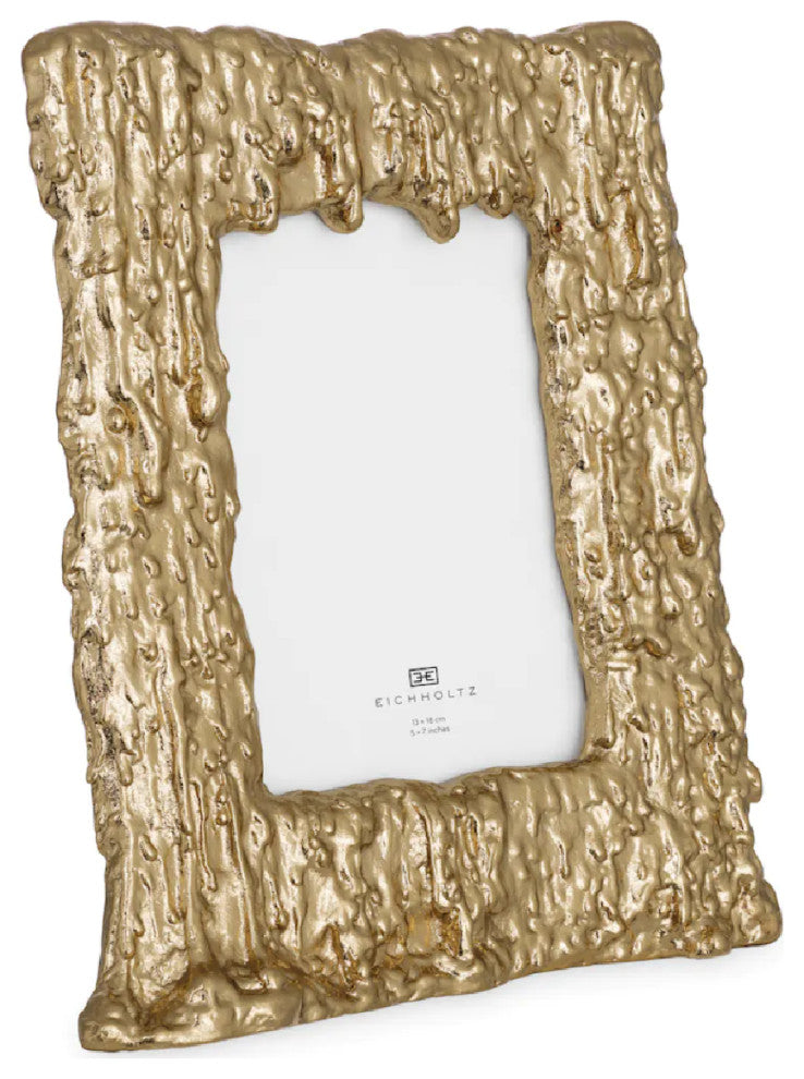 Gold Textured Picture Frame, Eichholtz Cotati, Small