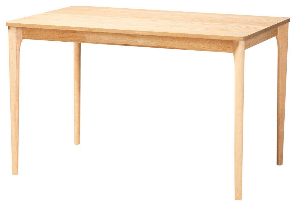 Shurik Wood Dining Table, Natural Oak