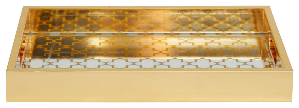 Glam Gold Plastic Tray Set 562043