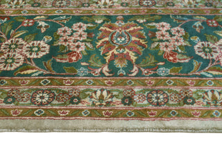 Pak-Persian Darcia Gray/Green Rug, 9'0x12'4