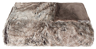 Faux Fur Throw 50"x60", Tawny Fox
