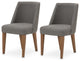 Brooklyn Walk Side Chair, Set of 2 - Burnt Umber