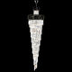 James R. Moder Europa Collection Entry Chandelier, Jet Accent 118"