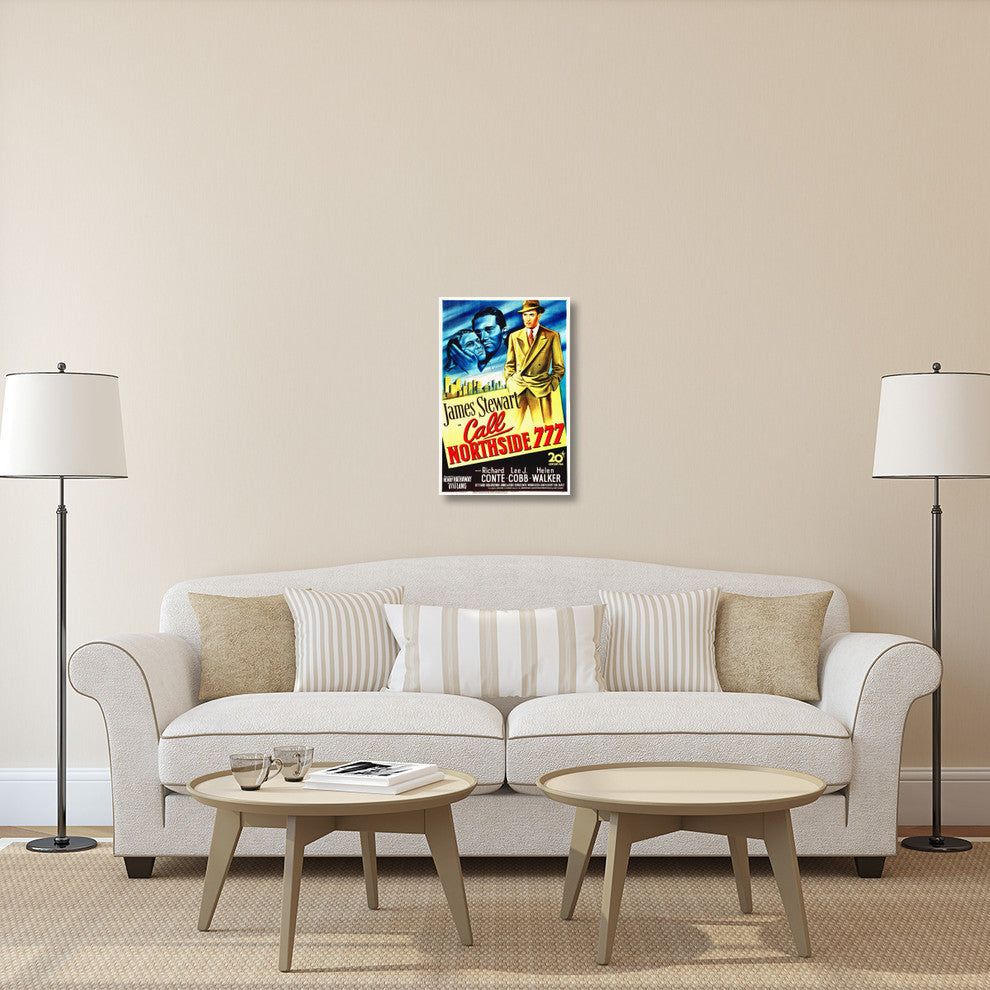 "Call Northside 777" Stretched Canvas Giclee by Hollywood Photo Archive, 20x30"