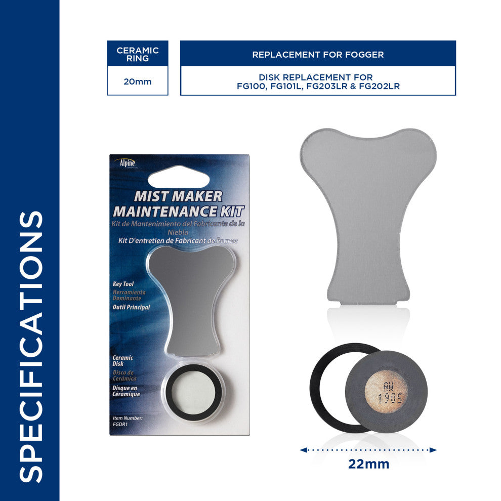 20mm Disk Replacement for FG100/ FG101L/ FG203LR and FG202LR