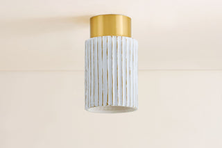 Darcia 18" Wide 5-Light Aged Brass Chandelier