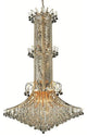 Empire 44" Wide 20-Light Transitional Round Extra Large Chandelier, Gold