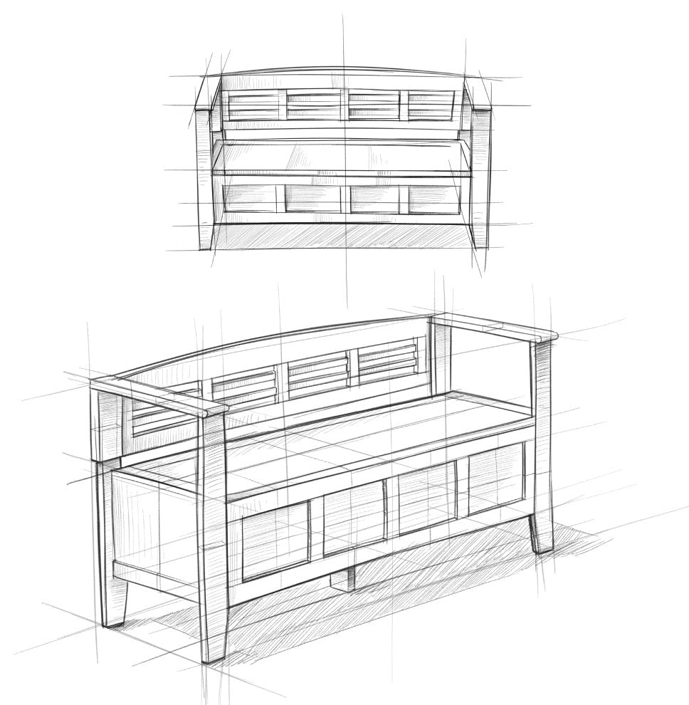 Adams Entryway Storage Bench