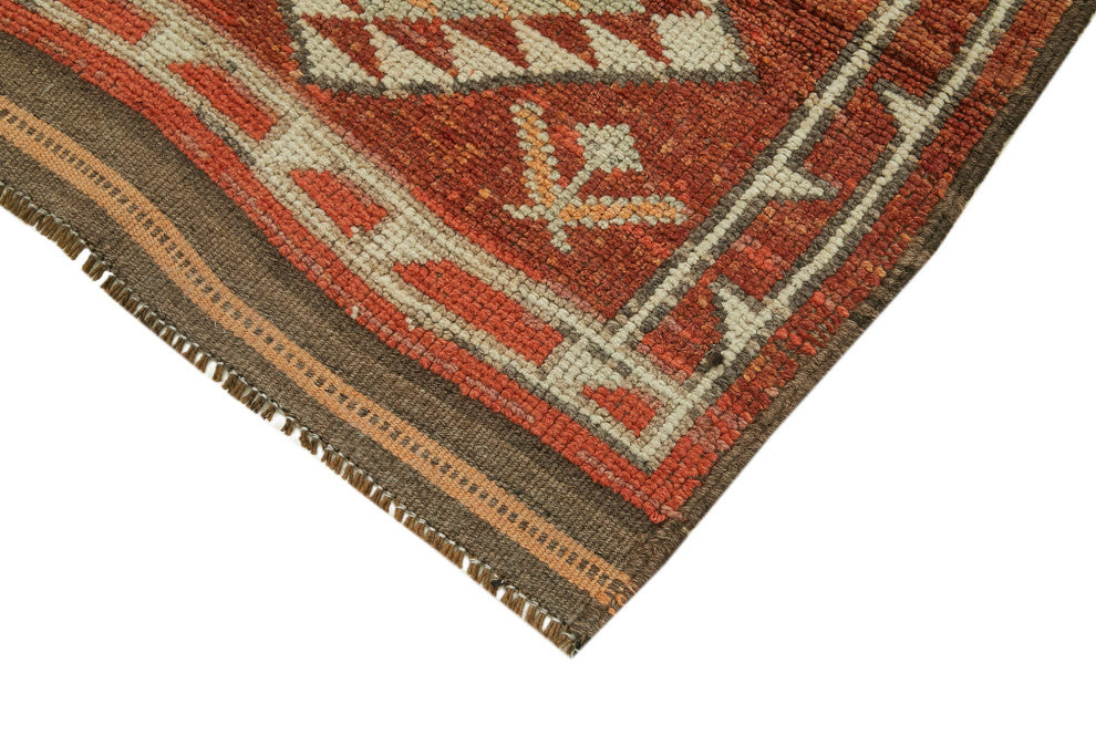 Rug N Carpet - Handmade Anatolian 2' 11" x 12' 0" Antique Runner Rug