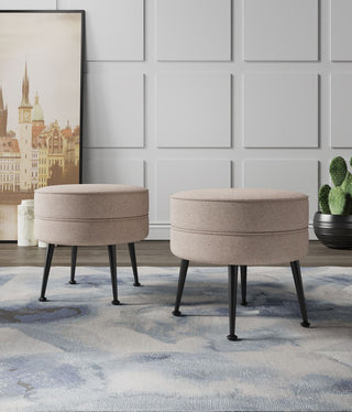 Manhattan Comfort Bailey Ottoman, Set of 2