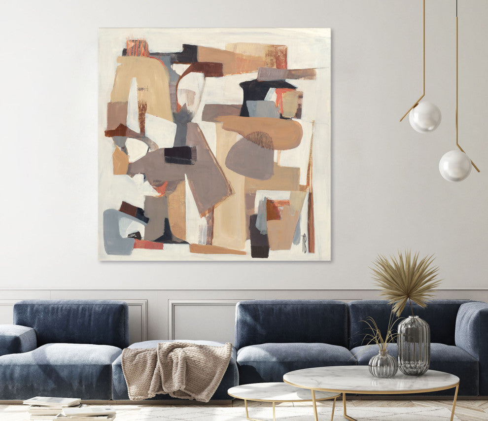 Neutrality - 72 x 72 by Terri Burris