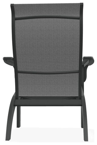 Adirondack Sling Outdoor Adirondack Armchair, Titanium/Graphite