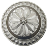 Colette Drapery Medallion Holdback, Pewter