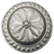 Colette Drapery Medallion Holdback, Pewter
