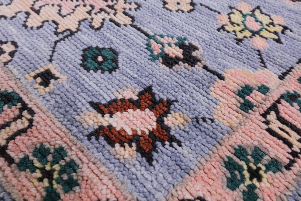 Runner Turkish Oushak Handmade Wool Rug 2' 8" X 18' 5" - Q15508
