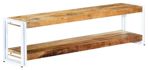 vidaXL TV Stand TV Console Wall-mounted Sideboard Media Unit Solid Mango Wood