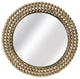 Butler Tiny Bubbles Antique Gold Mirror