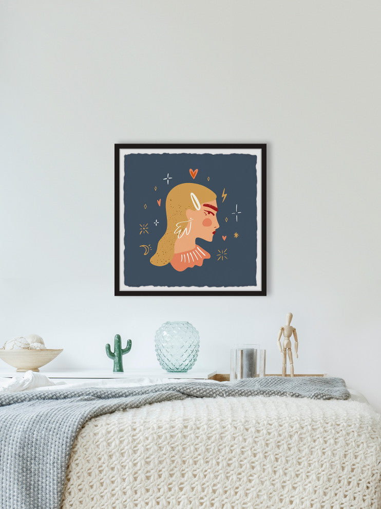 "Gift of Dreams" Framed Painting Print, 24x24