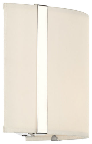 Fulton Two Light Wall Mount in Polished Nickel