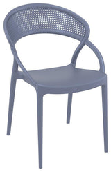 Sunset Dining Chair Dark Gray, Set of 2