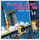 "Two-Stage Rocket Launching Pad" Digital Paper Print by Retrorocket, 32"x32"
