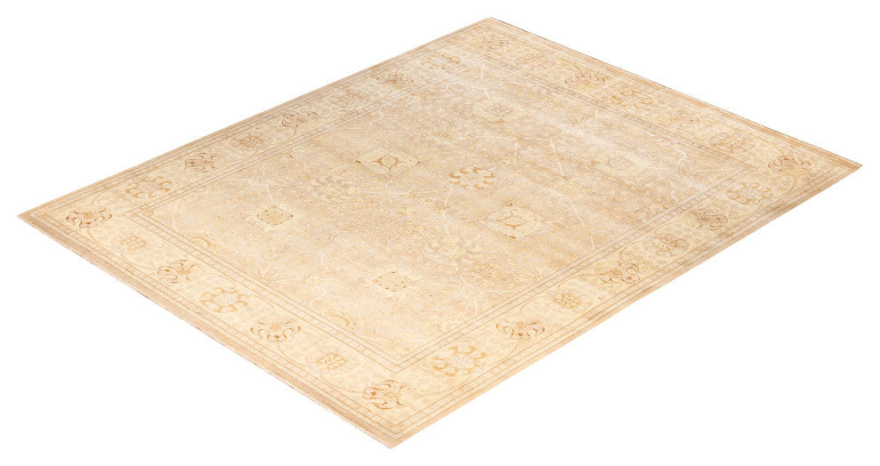 Mogul, One-of-a-Kind Hand-Knotted Area Rug Beige, 8'2"x10'2"